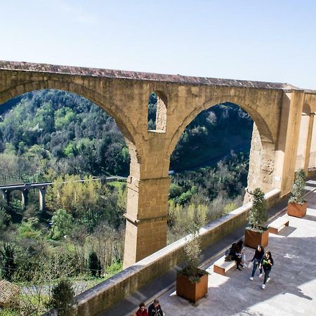 Appartamento Palazzo Sadun Pitigliano Bagian luar foto